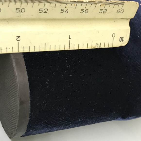 Cole Haan Justine Stud Pump 2” Blue Velvet 8B - Picture 7 of 7